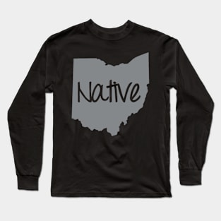 Ohio Native OH Pride Long Sleeve T-Shirt